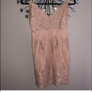 Forever 21 Dresses - 💋Lace Nude Dress -NWT Forever 21 Dresses - 💋Lace Nude Dress -NWT